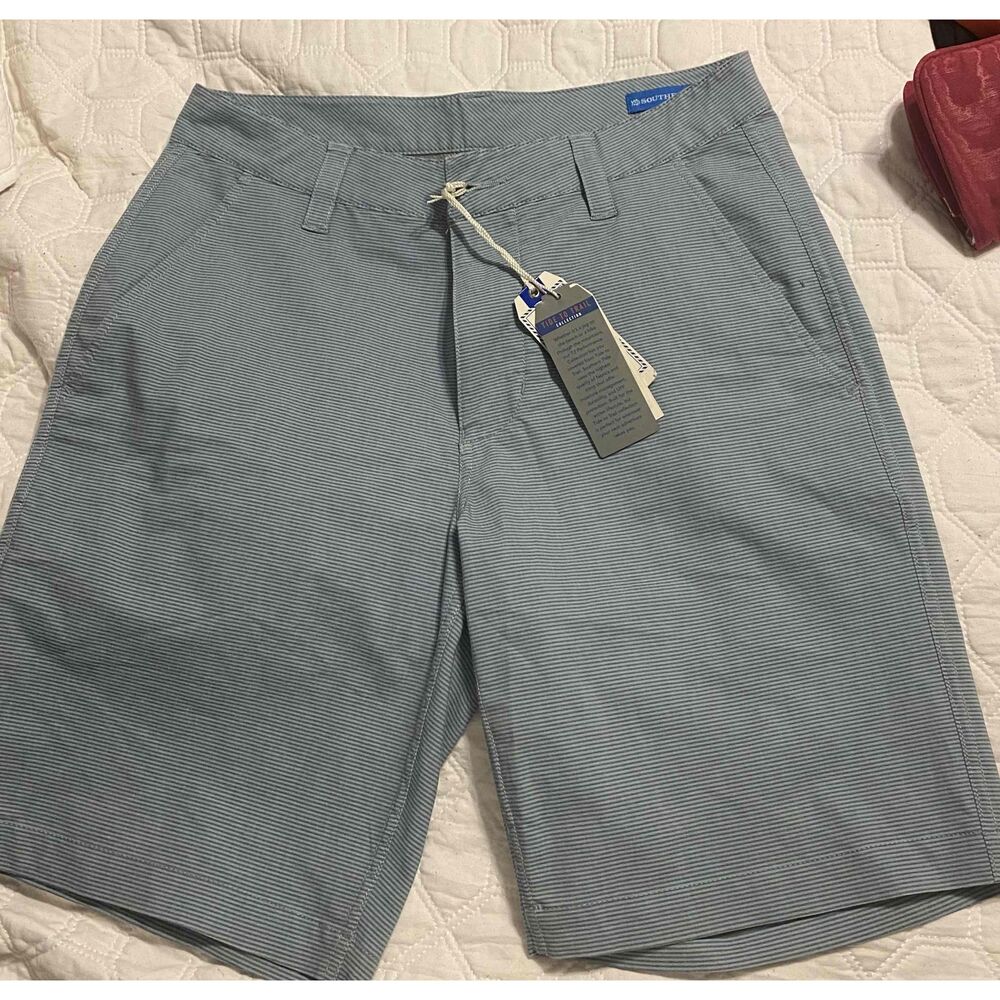 Southern Tide Trop Palm Green Moisture Mgmt
 UPF Protection Shorts Size Waist 30